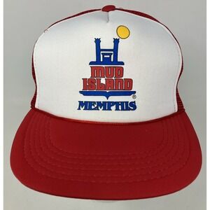 Vintage Mud Island Memphis Tennessee Snapback Hat